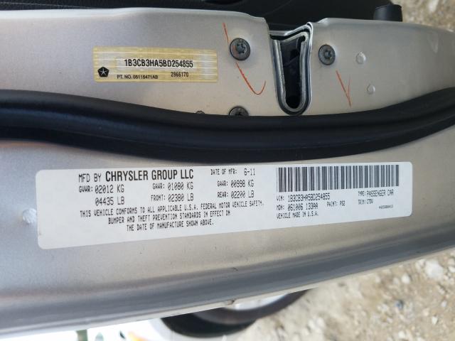 2011 DODGE CALIBER MA 1B3CB3HA5BD254855