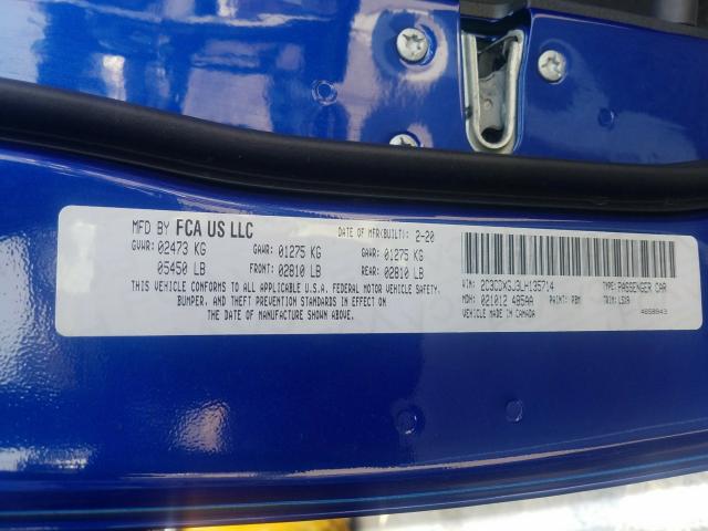 2020 DODGE CHARGER SC 2C3CDXGJ3LH135714