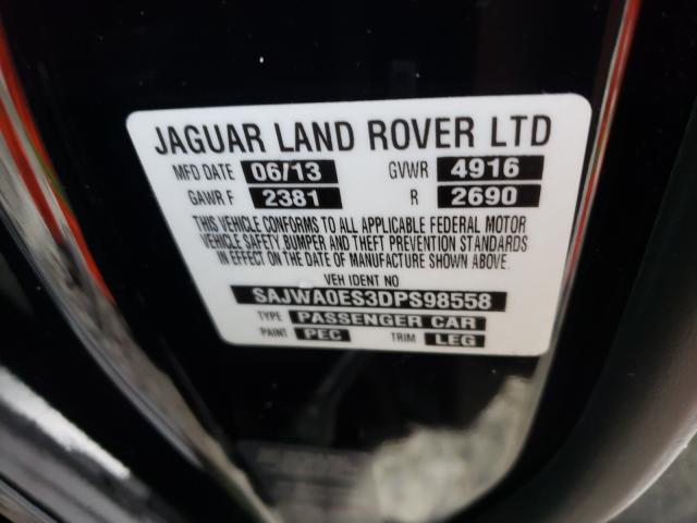2013 JAGUAR XF SAJWA0ES3DPS98558