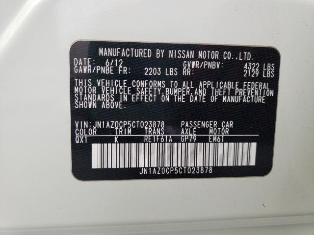2012 NISSAN LEAF SV - JN1AZ0CP5CT023878