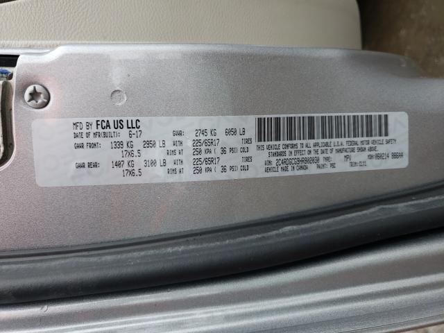 2017 DODGE GRAND CARA - 2C4RDGCG9HR802030