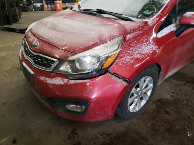 2014 KIA RIO EX KNADN4A37E6353498