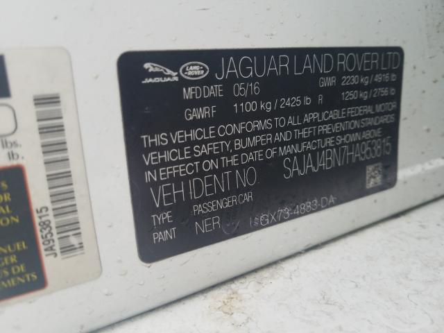 2017 JAGUAR XE PREMIUM SAJAJ4BN7HA953815