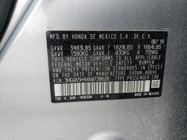 2019 HONDA FIT LX 3HGGK5H4XKM738628