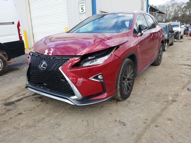 2016 LEXUS RX 350 BAS 2T2BZMCA2GC001530