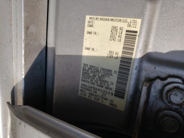 2012 NISSAN ALTIMA BAS 1N4AL2AP3CN413529
