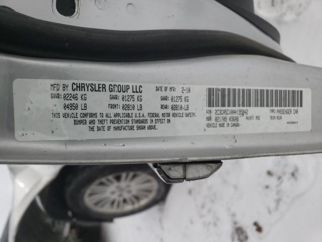 2010 CHRYSLER 300 TOURIN 2C3CA5CV0AH195842