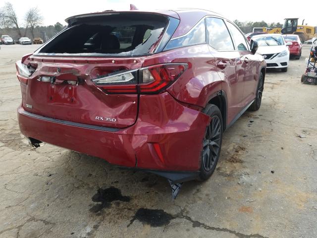 2016 LEXUS RX 350 BAS 2T2BZMCA2GC001530