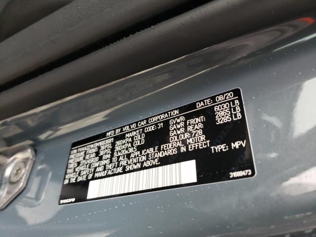 2021 VOLVO XC90 T6 MO YV4A221K0M1683681