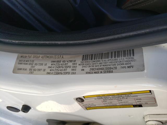 2014 FIAT 500L TREKK ZFBCFADH6EZ008420
