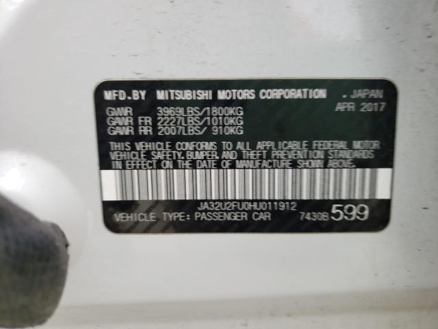 2017 MITSUBISHI LANCER ES JA32U2FU0HU011912