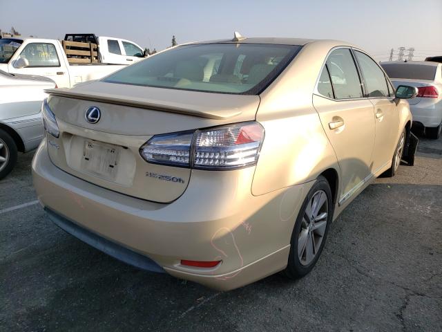 2010 LEXUS HS 250H JTHBB1BA4A2026572