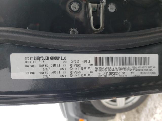 2010 JEEP PATRIOT 1J4NF1GB2AD675743