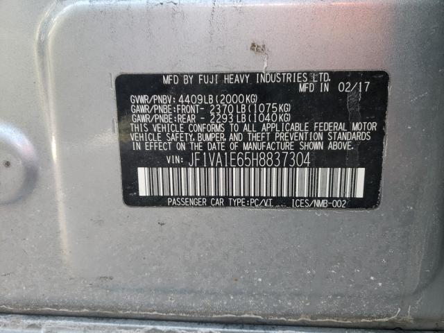 2017 SUBARU WRX PREMIU JF1VA1E65H8837304