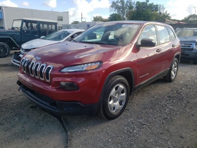 2016 JEEP CHEROKEE S 1C4PJLAB0GW160528