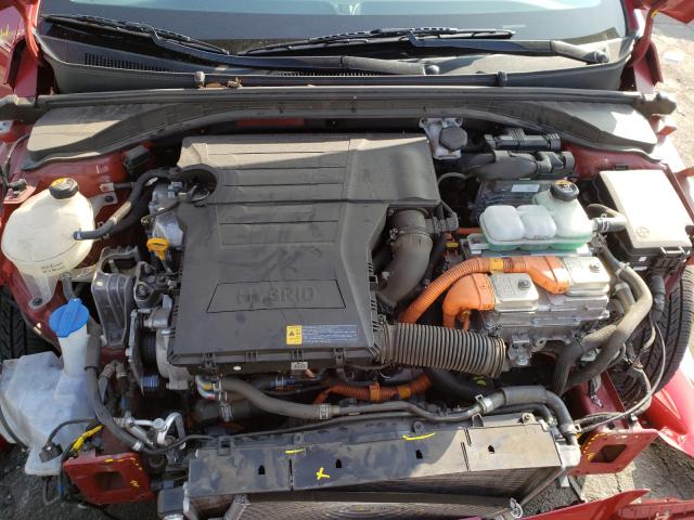 2019 HYUNDAI IONIQ BLUE KMHC65LC2KU167546