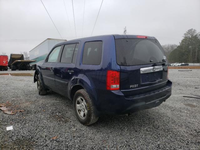 2013 HONDA PILOT LX 5FNYF4H28DB028117