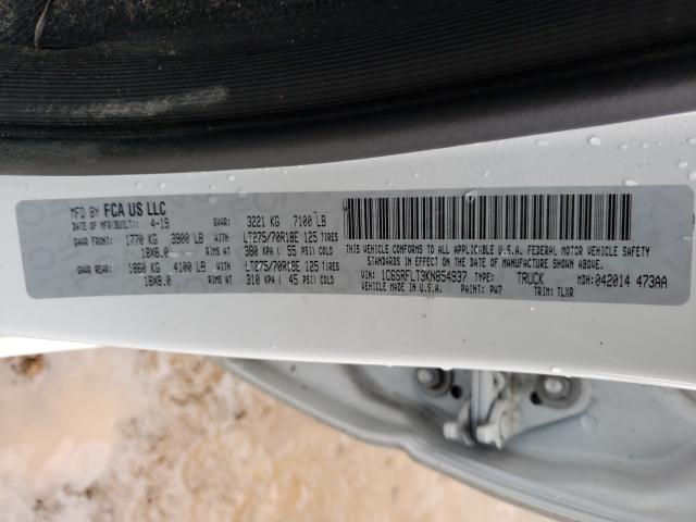 2019 RAM 1500 REBEL 1C6SRFLT3KN854937