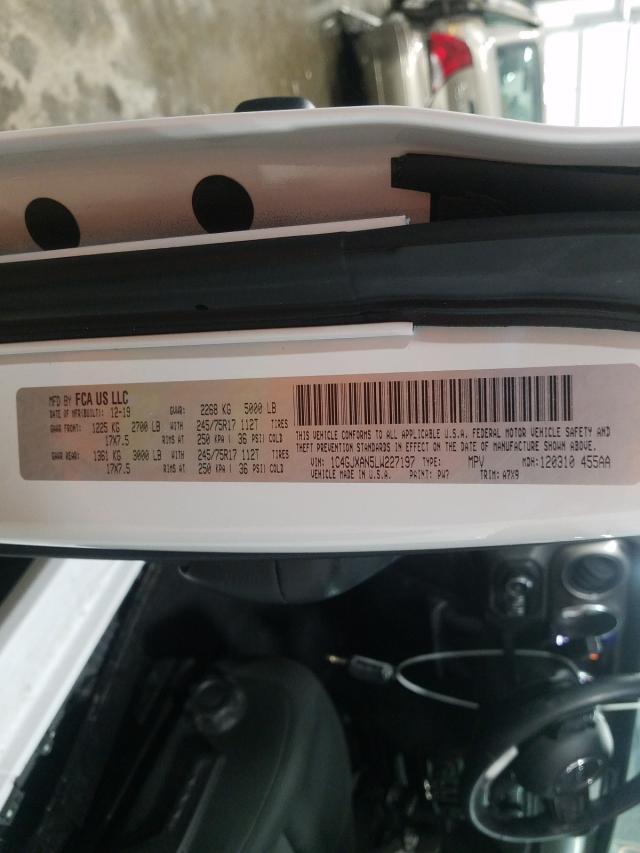 2020 JEEP WRANGLER S 1C4GJXAN5LW227197