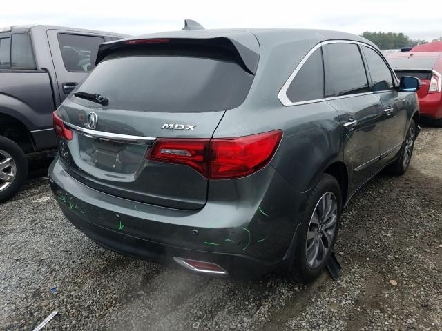 2014 ACURA MDX TECHNO 5FRYD3H48EB013957