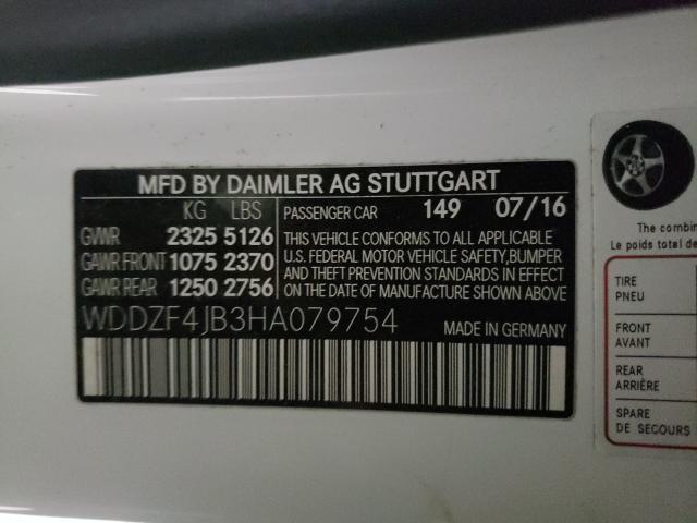 2017 MERCEDES-BENZ E 300 WDDZF4JB3HA079754