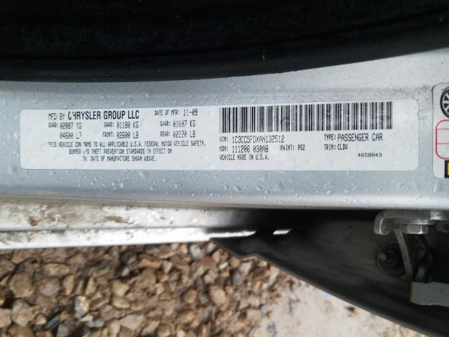 2010 CHRYSLER SEBRING LI 1C3CC5FDXAN132512