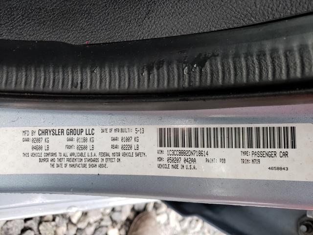 2013 CHRYSLER 200 TOURIN 1C3CCBBB2DN718614