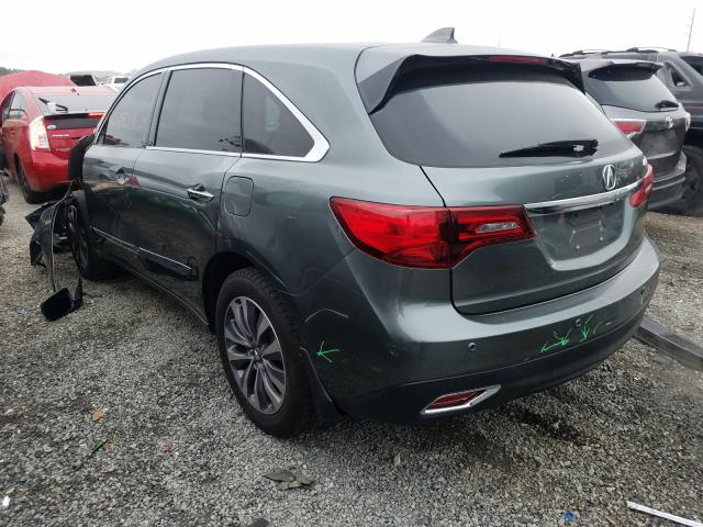 2014 ACURA MDX TECHNO 5FRYD3H48EB013957