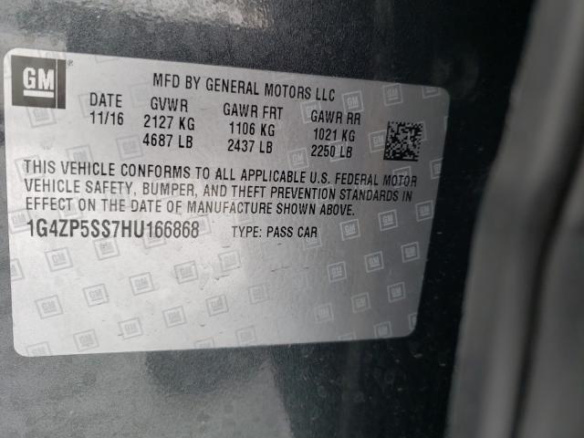 2017 BUICK LACROSSE E 1G4ZP5SS7HU166868