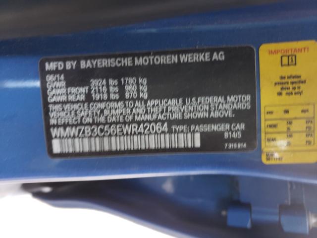 2014 MINI COOPER COU WMWZB3C56EWR42064