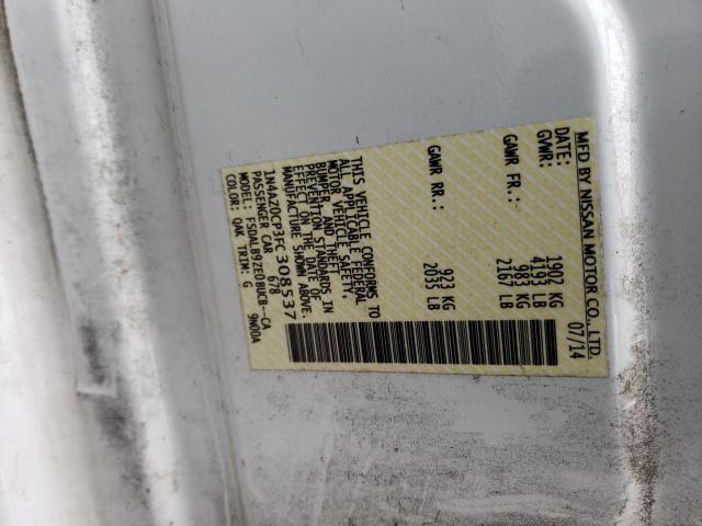 2015 NISSAN LEAF S 1N4AZ0CP3FC308537