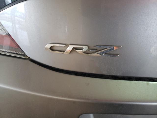 2012 HONDA CR-Z EX JHMZF1D65CS000464