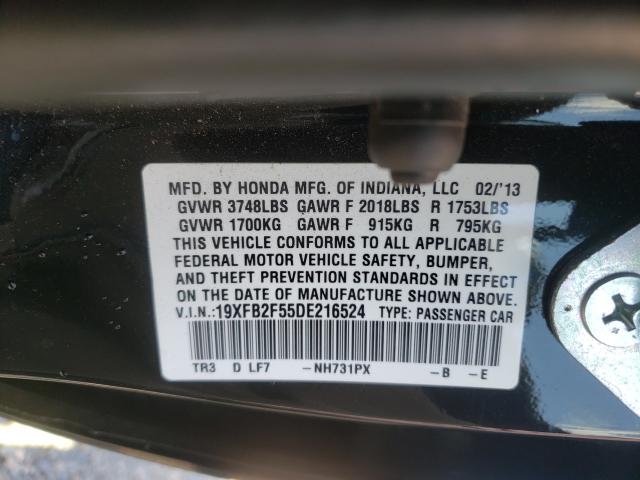 2013 HONDA CIVIC LX - 19XFB2F55DE216524