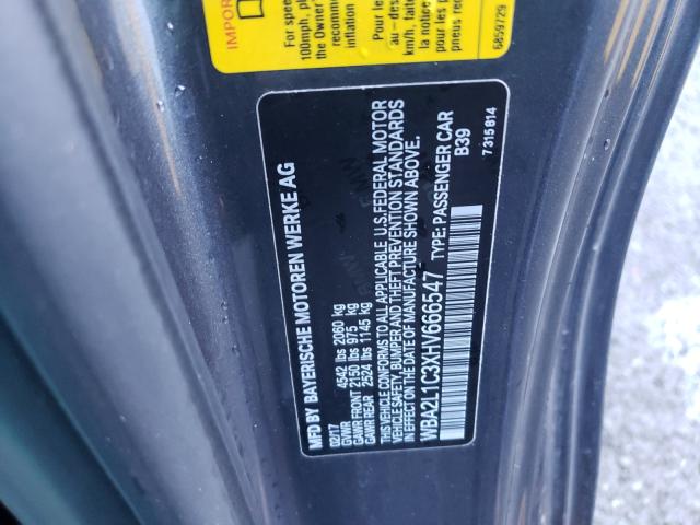 2017 BMW M240I WBA2L1C3XHV666547
