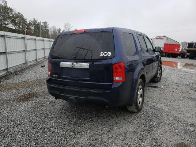 2013 HONDA PILOT LX 5FNYF4H28DB028117