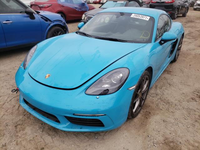 2017 PORSCHE CAYMAN WP0AA2A88HS270188