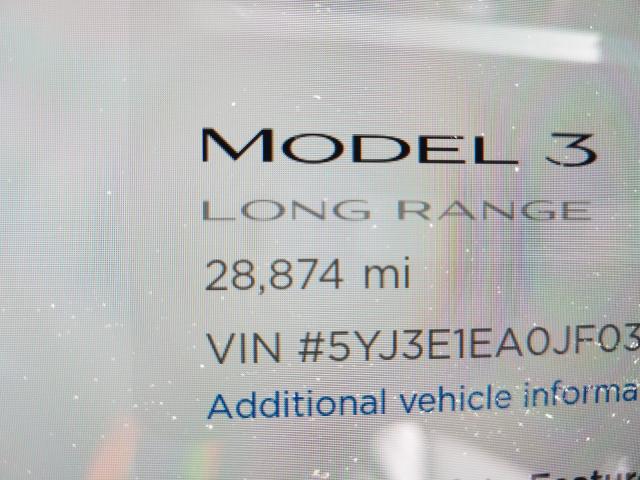 2018 TESLA MODEL 3 - 5YJ3E1EA0JF036540