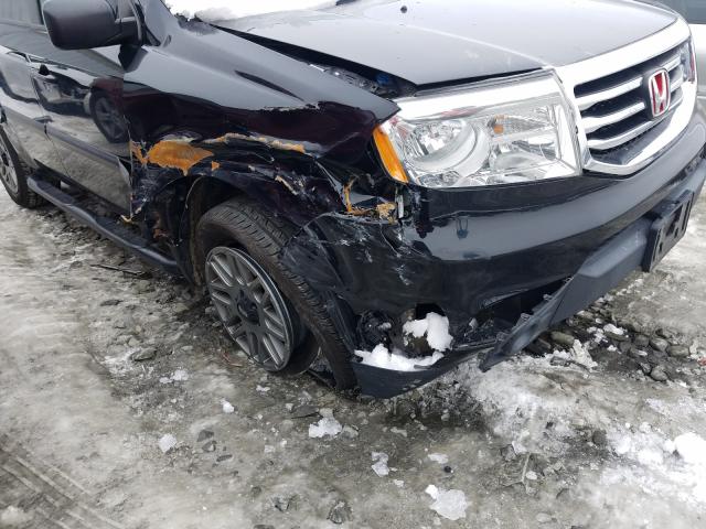 2014 HONDA PILOT LX 5FNYF4H28EB030211