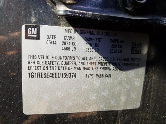 2014 CHEVROLET VOLT - 1G1RE6E46EU169374