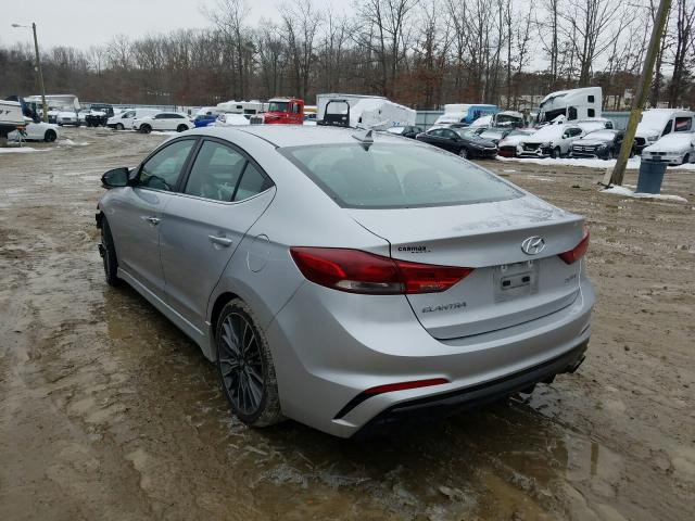 2017 HYUNDAI ELANTRA SP KMHD04LB1HU320417