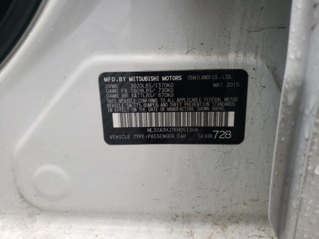 2015 MITSUBISHI MIRAGE DE ML32A3HJ7FH051304
