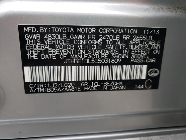 2014 LEXUS GS 350 JTHBE1BL5E5031809