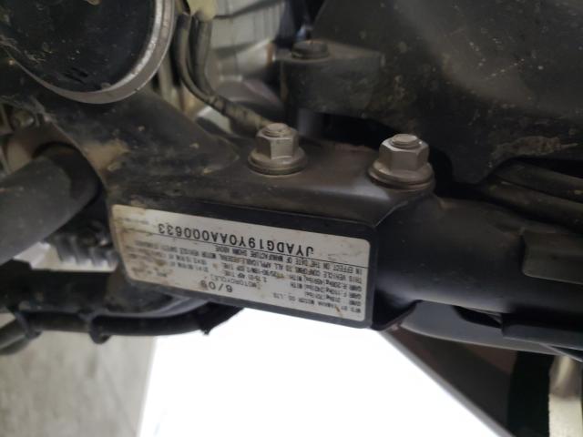 2010 YAMAHA XT250 C JYADG19Y0AA000633