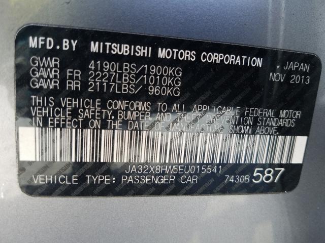2014 MITSUBISHI LANCER GT JA32X8HW5EU015541