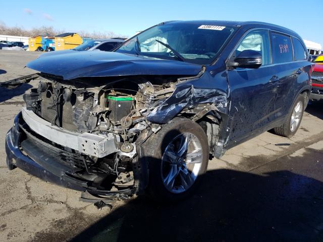 2014 TOYOTA HIGHLANDER - 5TDYKRFH2ES017434