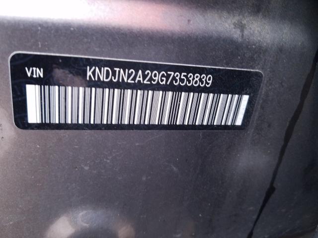 2016 KIA SOUL KNDJN2A29G7353839