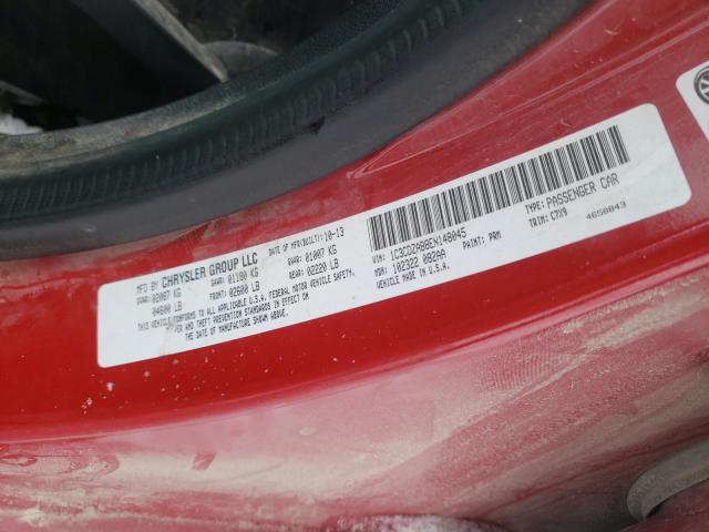 2014 DODGE AVENGER SE 1C3CDZAB8EN148045