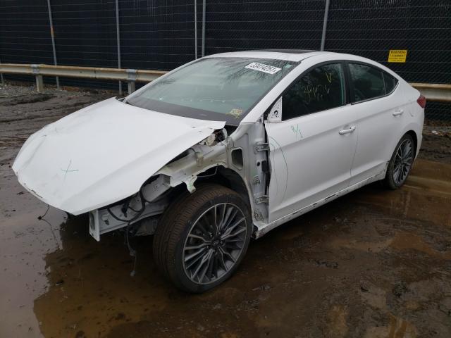 2018 HYUNDAI ELANTRA SP KMHD04LB4JU450729
