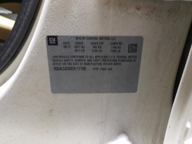 2014 CADILLAC ATS PREMIU 1G6AL5S3XE0117708