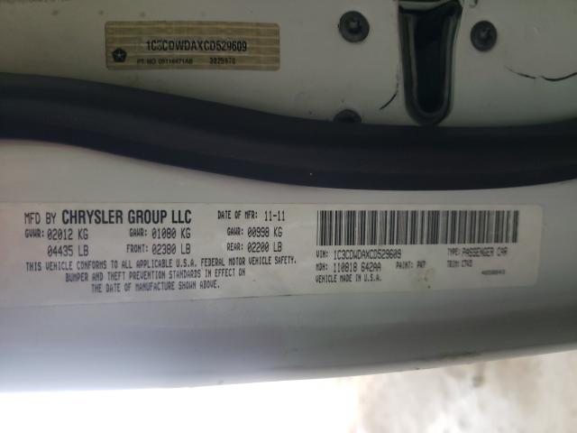2012 DODGE CALIBER SX 1C3CDWDAXCD529609